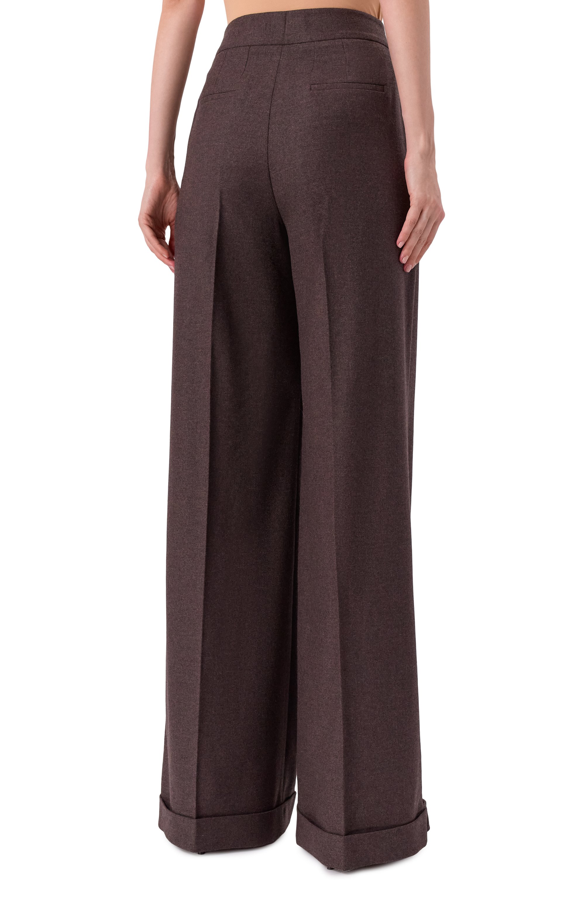 Брюки из шерсти и кашемира KITON, арт. D56108K0563G08, фото 4