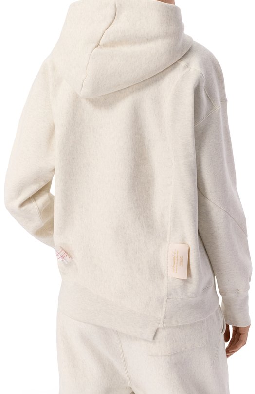 Хлопковое худи Undercover UC2E1806 Кремовый  UC2E1806 Фото 4