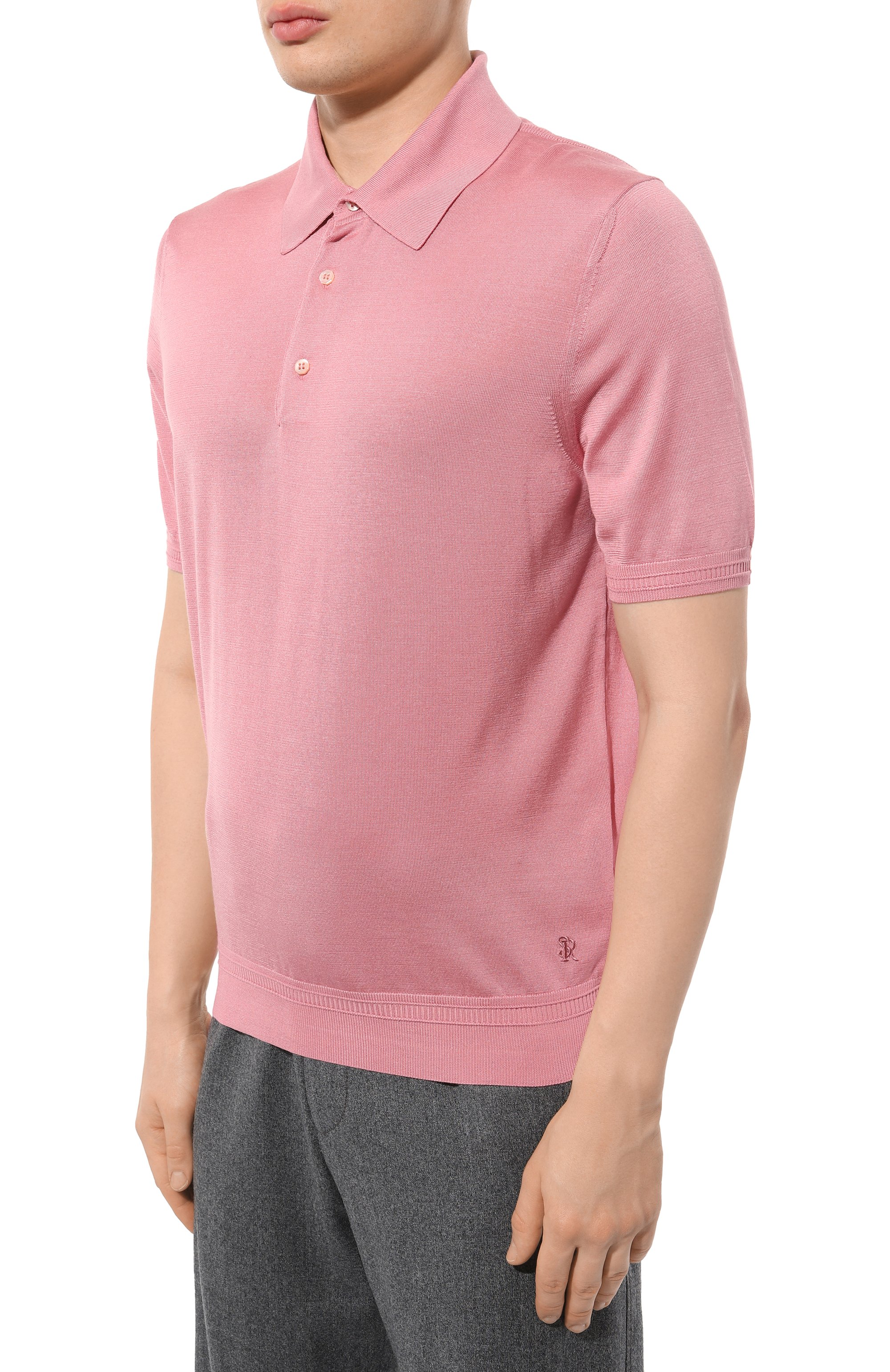 Шелковое поло STEFANO RICCI, арт. K616215P13/F24101, фото 3