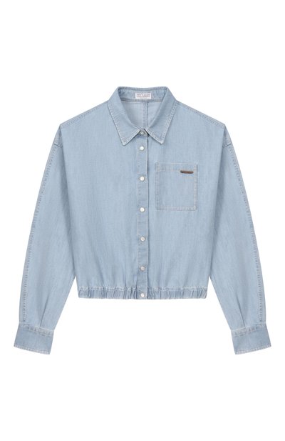 Джинсовая рубашка BRUNELLO CUCINELLI, арт. BH192C865B