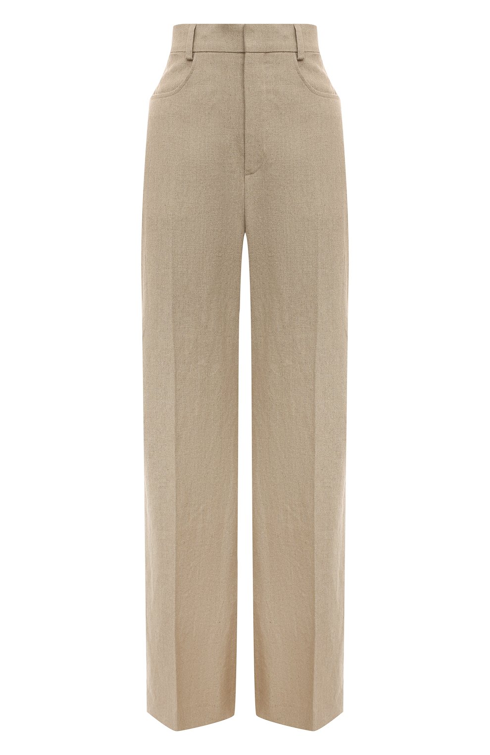 Льняные брюки JACQUEMUS бежевого цвета по цене 72950 руб., арт. 22E211PA003/1029BEIGE, фото 1 Льняные брюки JACQUEMUS, арт. 22E211PA003/1029BEIGE, фото 1