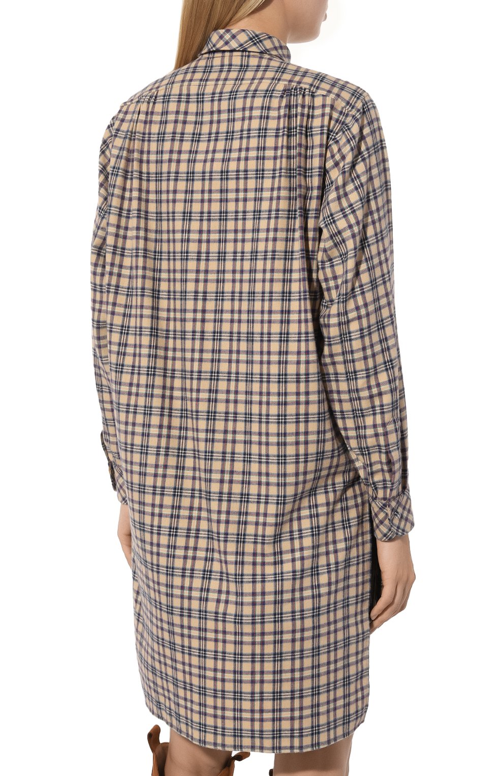 Рубашка из хлопка и шерсти GUCCI, арт. 637243 ZAFSV, фото 4