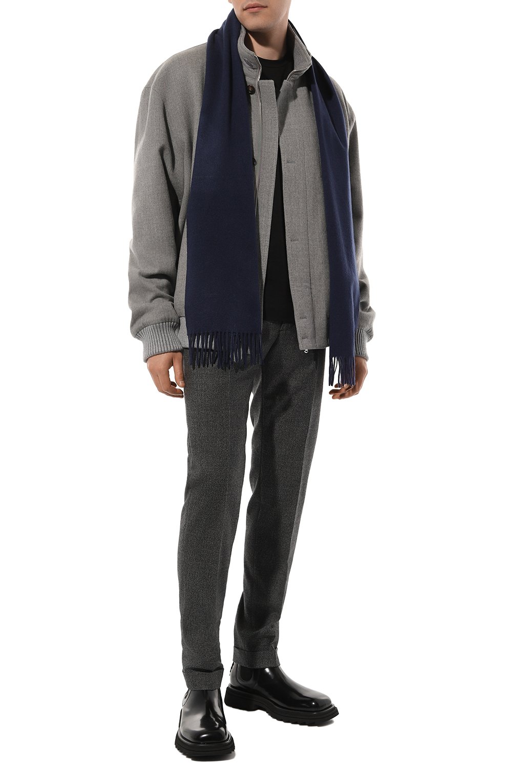 Шарф из кашемира и шерсти CANALI, арт. 06/TF00266, фото 2