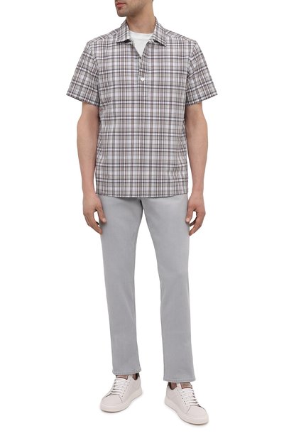 Хлопковая рубашка ZEGNA, арт. UWX37/SCM9, фото 2