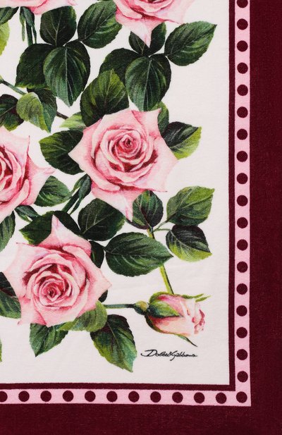Хлопковое полотенце DOLCE & GABBANA разноцветного цвета по цене 69950 руб., арт. 05A03J/GDS24, фото 3 Хлопковое полотенце DOLCE & GABBANA, арт. 05A03J/GDS24, фото 3