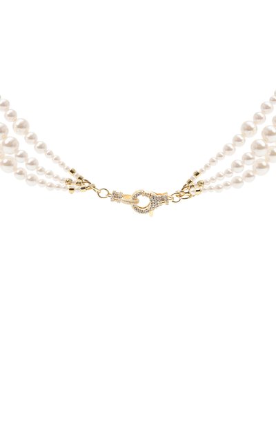 Колье lace BLUEJAY белого цвета по цене 35640 руб., арт. BJ-LC-W, фото 4 Колье lace BLUEJAY, арт. BJ-LC-W, фото 4