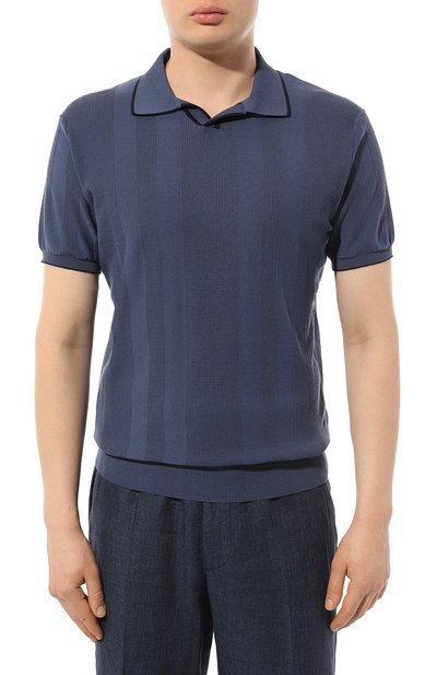 Хлопковое поло CORNELIANI, арт. 93M513-9325119, фото 3