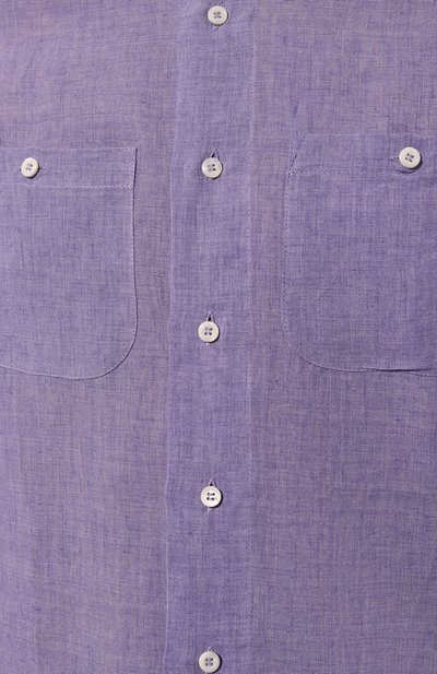 Льняная рубашка BRUNELLO CUCINELLI, арт. MF6300635, фото 5