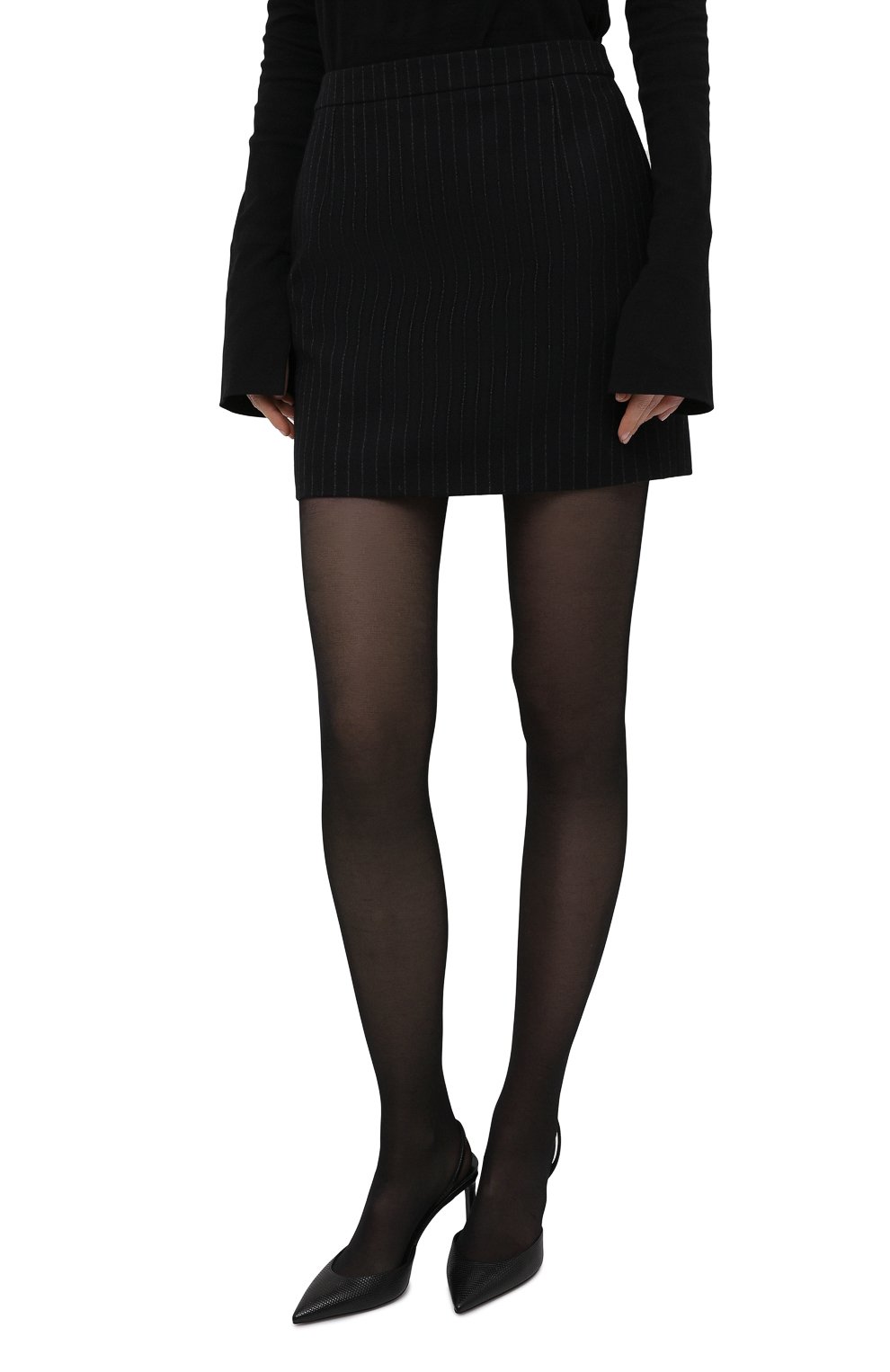 Шерстяная юбка SAINT LAURENT, арт. 580279/Y127W, фото 3