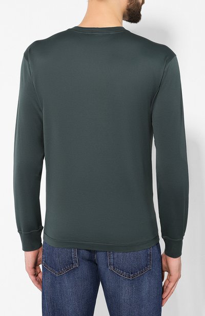 Хлопковый лонгслив STONE ISLAND, арт. 711522713, фото 4