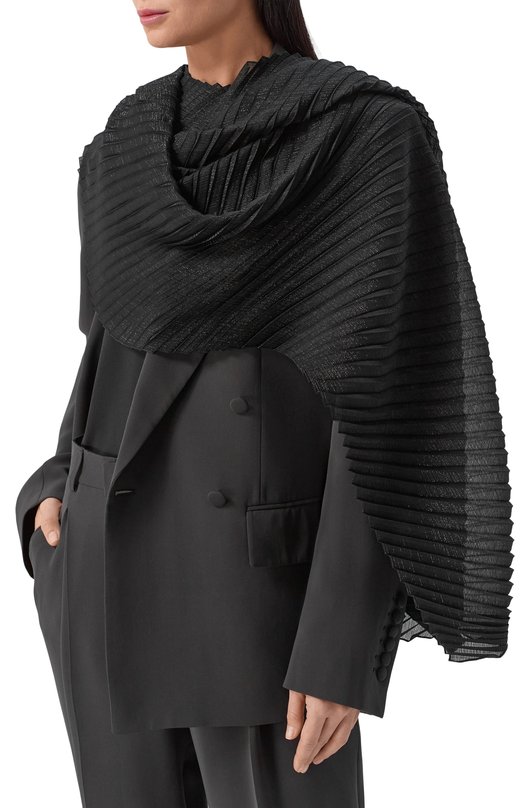 Шарф Emporio Armani EW004037/AF23568 Чёрный  EW004037/AF23568 Фото 2