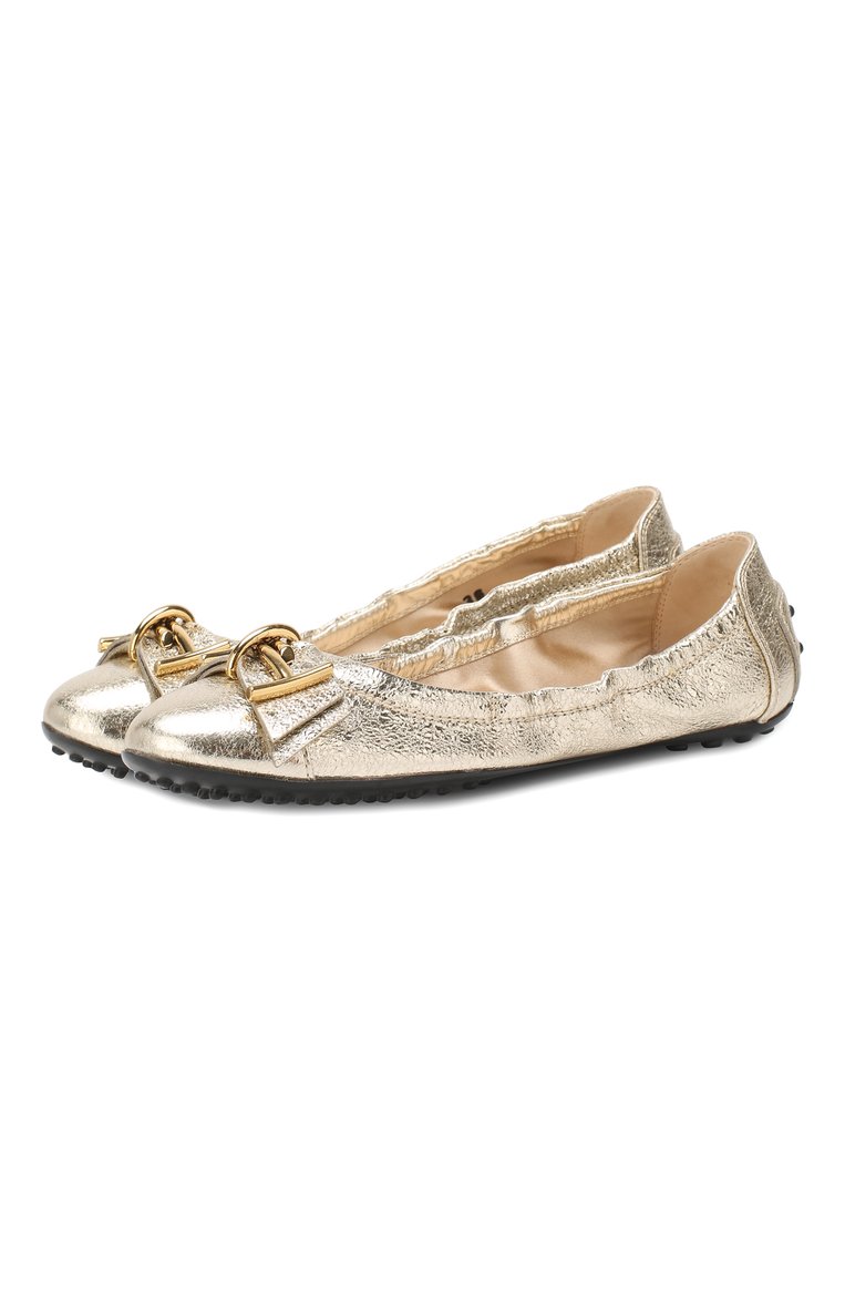 Кожаные балетки TOD’S, арт. XXW0HI0AS10RDA, фото 1