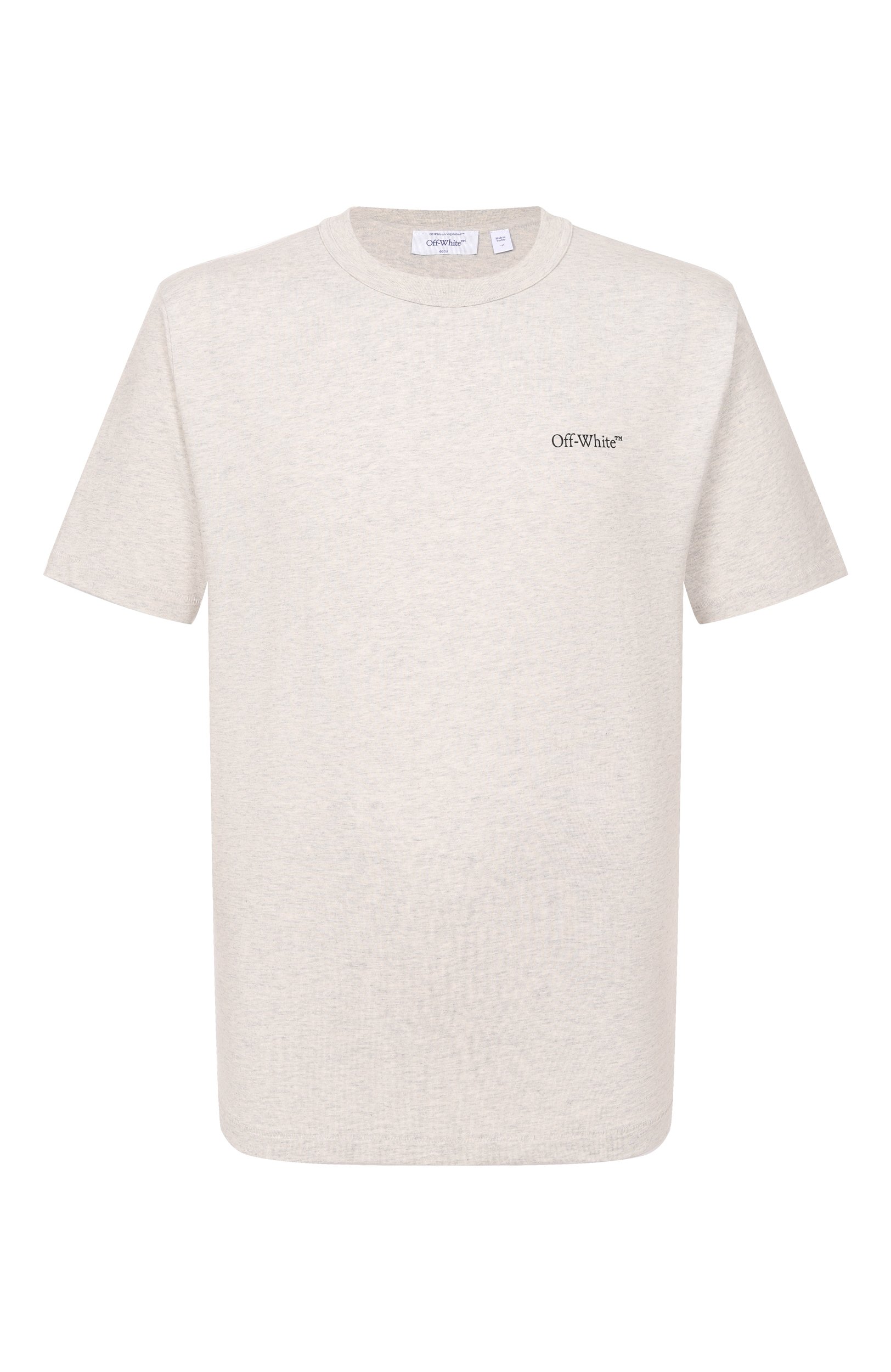 Хлопковая футболка OFF-WHITE, арт. 0MAA16MF26JER00M0, фото 1