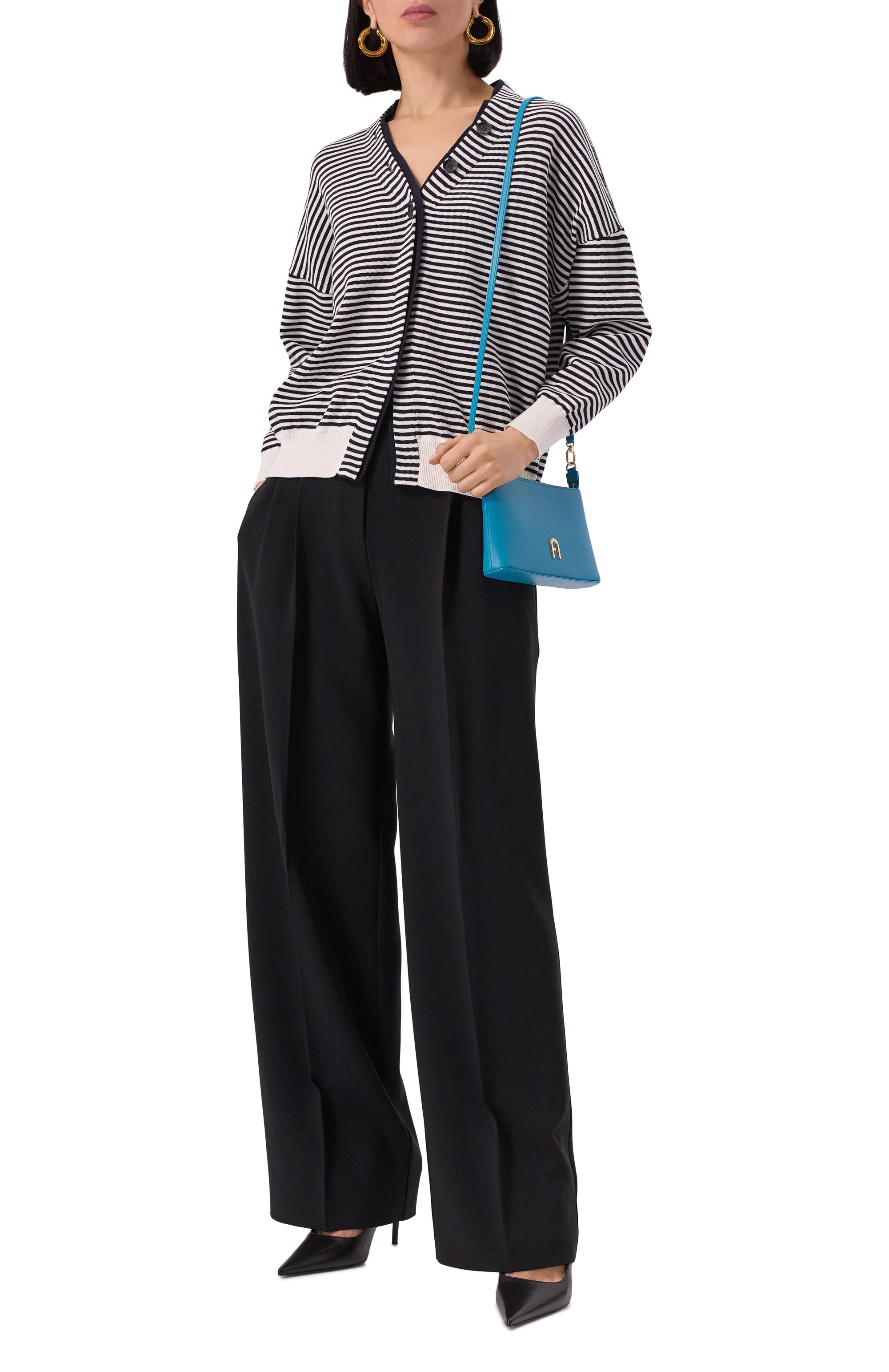 Хлопковый кардиган LORENA ANTONIAZZI, арт. P25129CM10A/1329, фото 2