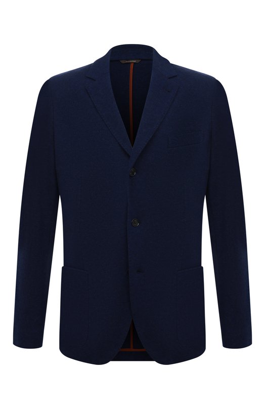 Кашемировый пиджак Loro Piana FAI2695 Синий FAI2695