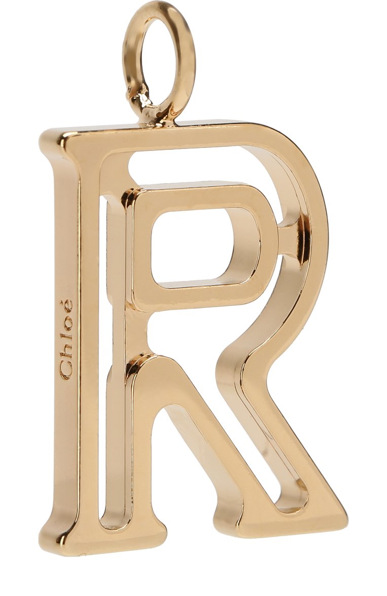 Женские подвеска для сумки alphabet key CHLOÉ золотого цвета, арт. CHC16AK03RCB79DA | Фото 2 (Статус проверки: Проверено, Проверена категория; Ошибки технического описания: Нет глубины, Нет высоты; Кросс-КТ: брелок-сумка; Материал: Металл; Нос: Не проставлено; Региональные ограничения белый список (Axapta Mercury): Не проставлено)