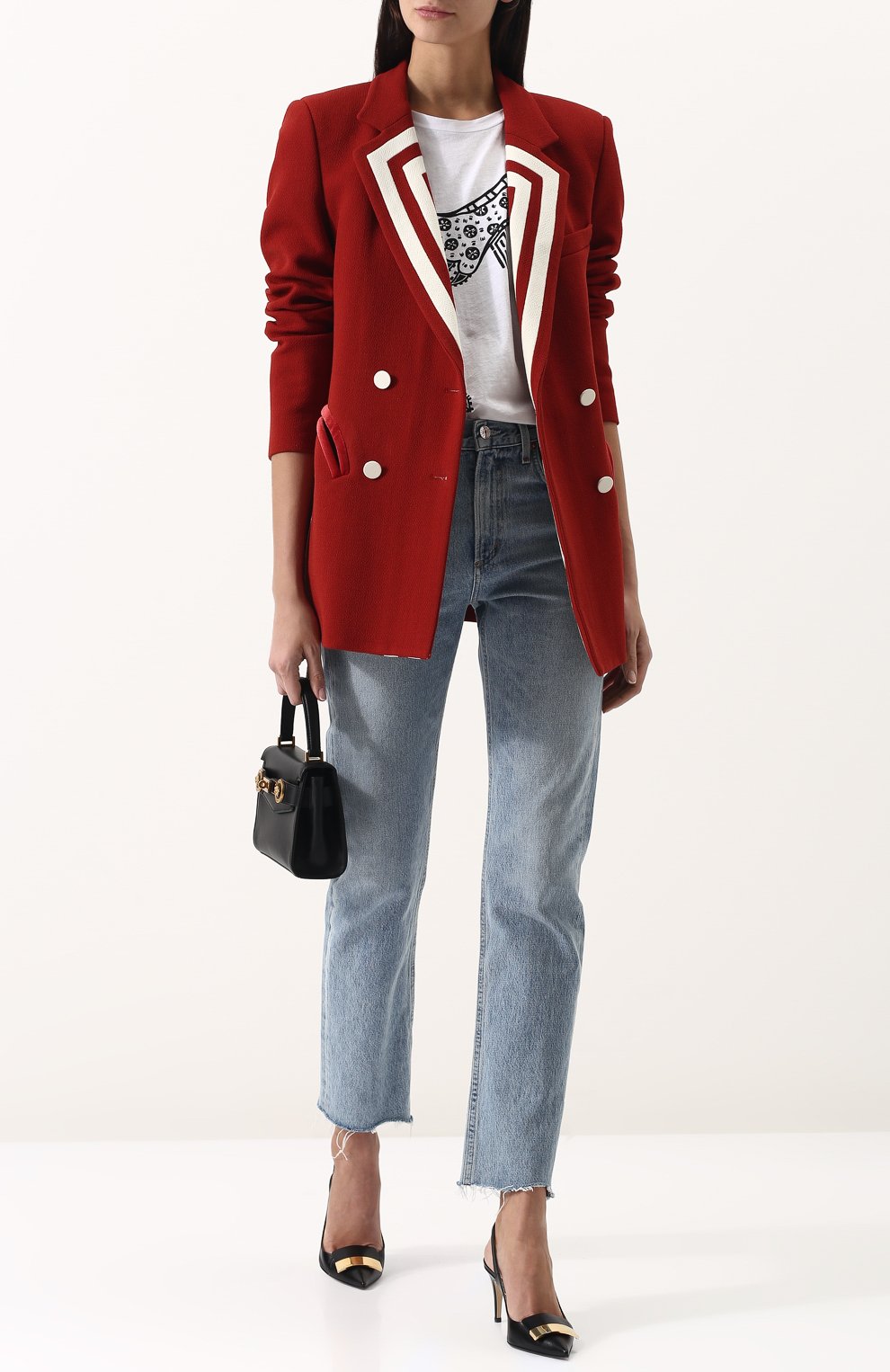 Двубортный шерстяной жакет BLAZE MILANO, арт. SS18-EBD28-RE4, фото 2