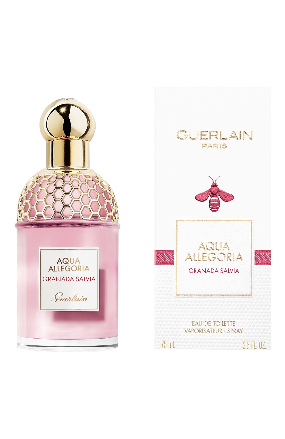 Туалетная вода aqua allegoria granada salvia (75ml) GUERLAIN бесцветного цвета по цене 8840 руб., арт. G013965, фото 2 Туалетная вода aqua allegoria granada salvia (75ml) GUERLAIN, арт. G013965, фото 2