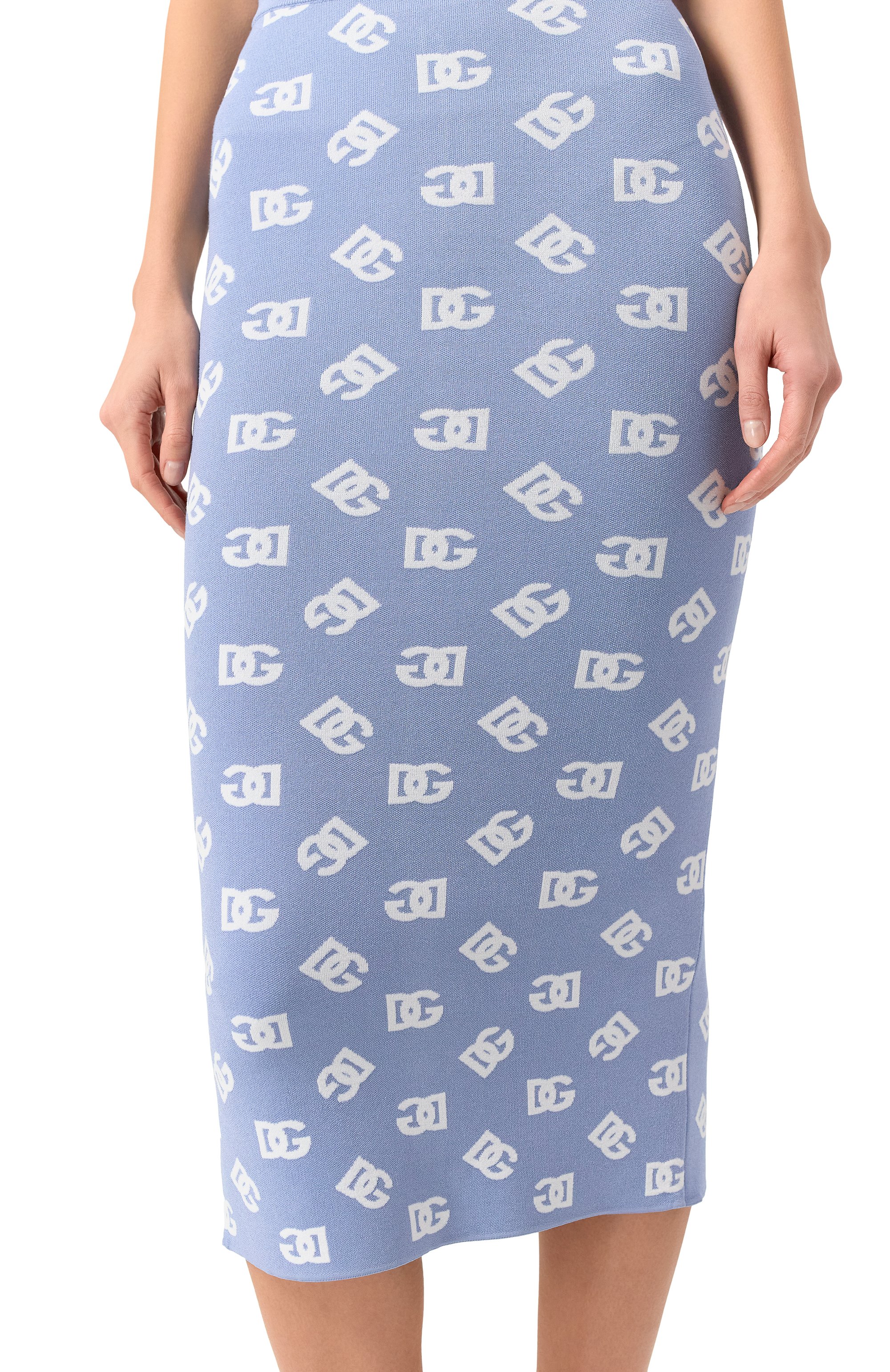 Юбка из вискозы DOLCE & GABBANA, арт. FX002T/JFMGT, фото 5