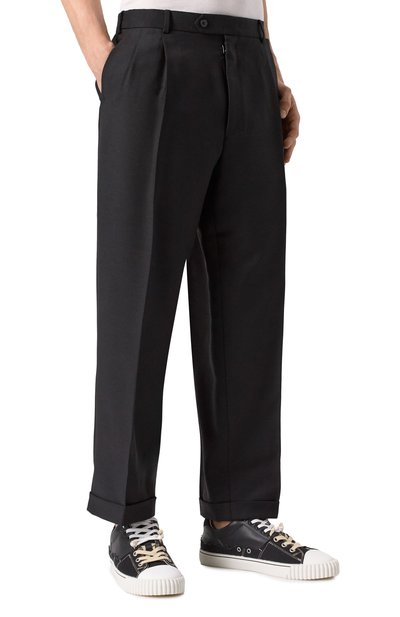 Шерстяные брюки MAISON MARGIELA, арт. S50KA0672/M35259, фото 3