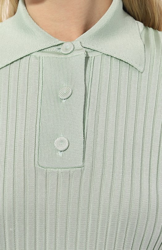 

Поло из вискозы Jil Sander, Оранжевый