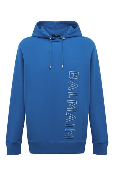 Мужской хлопковое худи BALMAIN, арт. BH1JT046/BC22