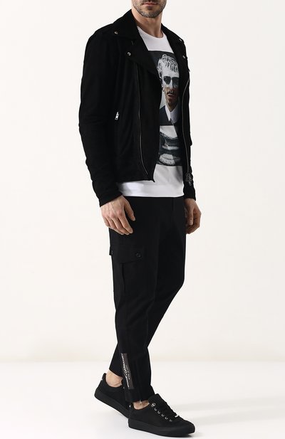 Хлопковые брюки-карго DOLCE & GABBANA, арт. GYA8ET/FUFGD, фото 2