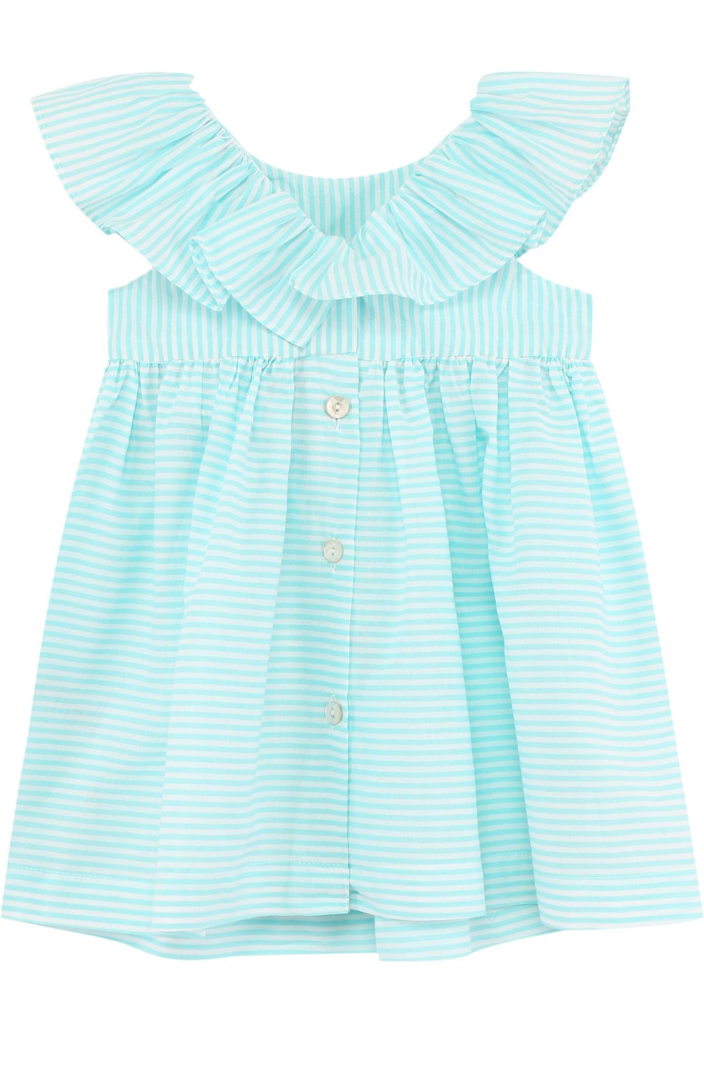 Хлопковое платье с вышивкой и оборкой TARTINE ET CHOCOLAT, арт. TL30021/1M-18M, фото 2