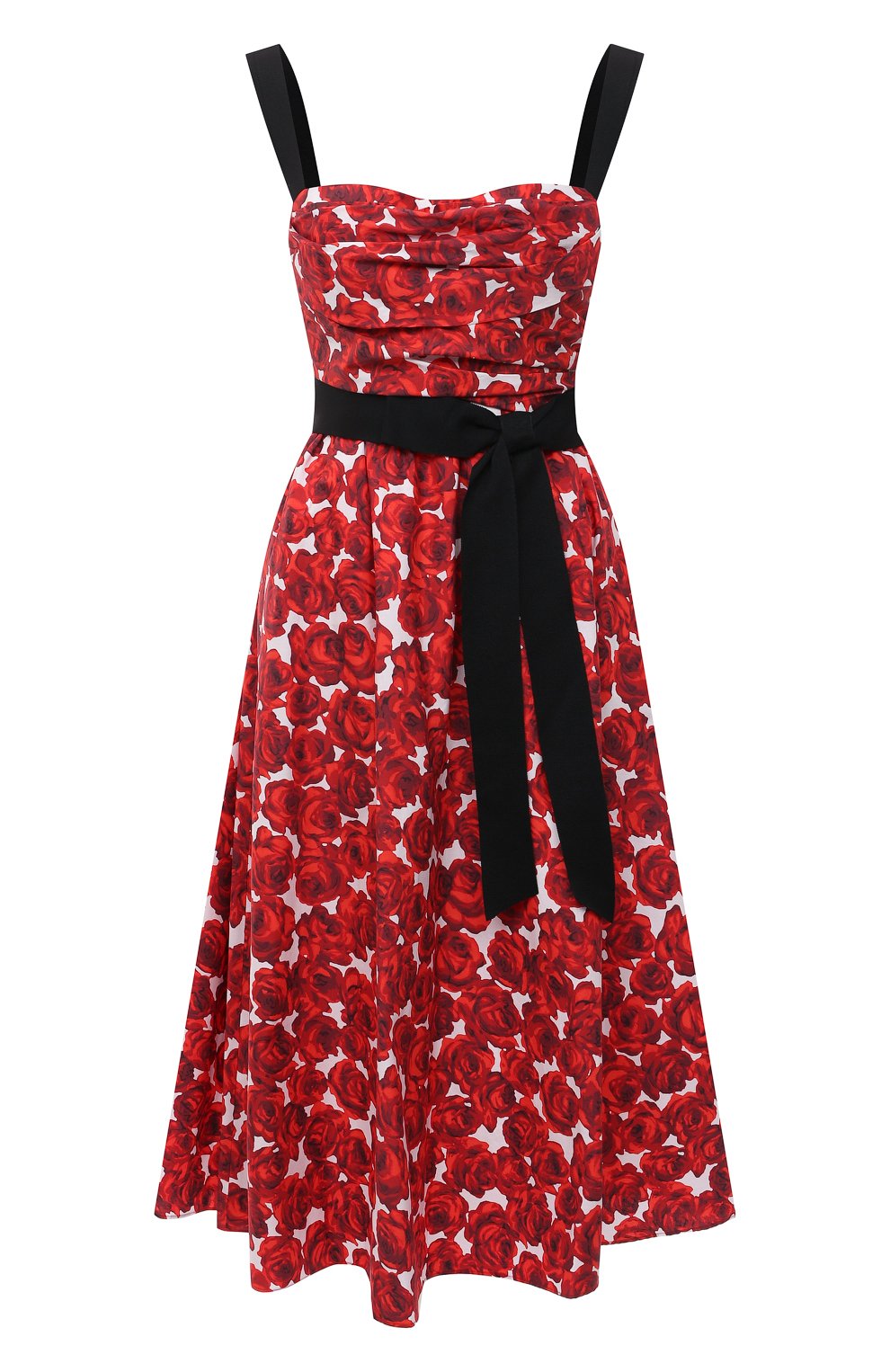 Хлопковое платье CAROLINA HERRERA, арт. R2211N508RCT, фото 1