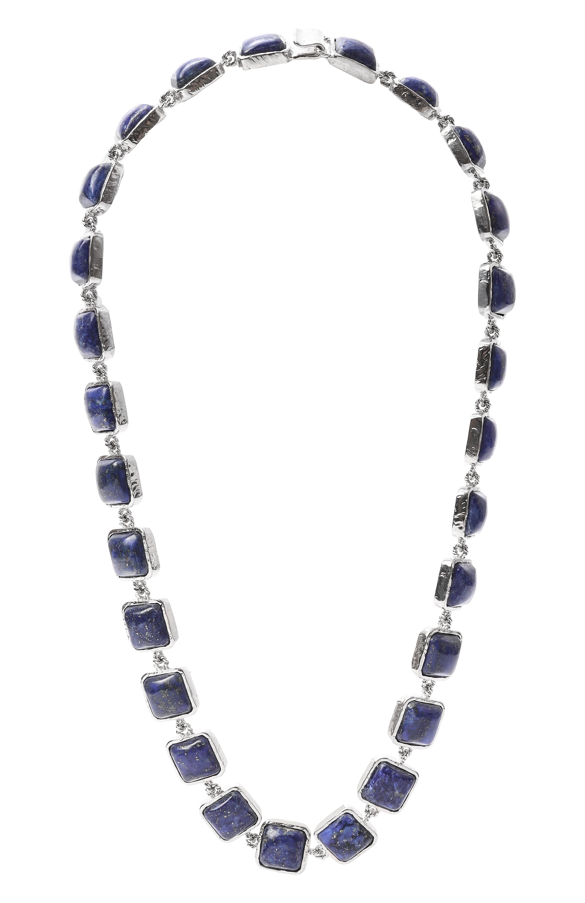 Колье sofya SEVENWORLDS синего цвета по цене 108000 руб., арт. SW831/2, фото 1 Колье sofya SEVENWORLDS, арт. SW831/2, фото 1