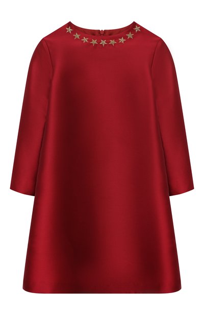 Атласное платье IL GUFO, арт. A24VL596N0063/5A-8A