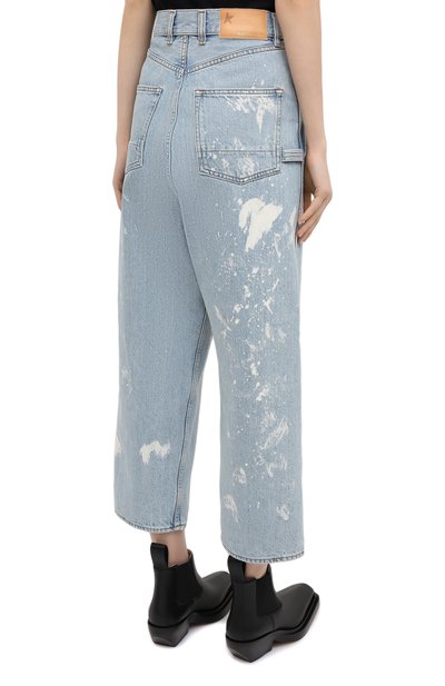 Джинсы GOLDEN GOOSE DELUXE BRAND голубого цвета по цене 33650 руб., арт. GWP00107.P000416, фото 4 Джинсы GOLDEN GOOSE DELUXE BRAND, арт. GWP00107.P000416, фото 4