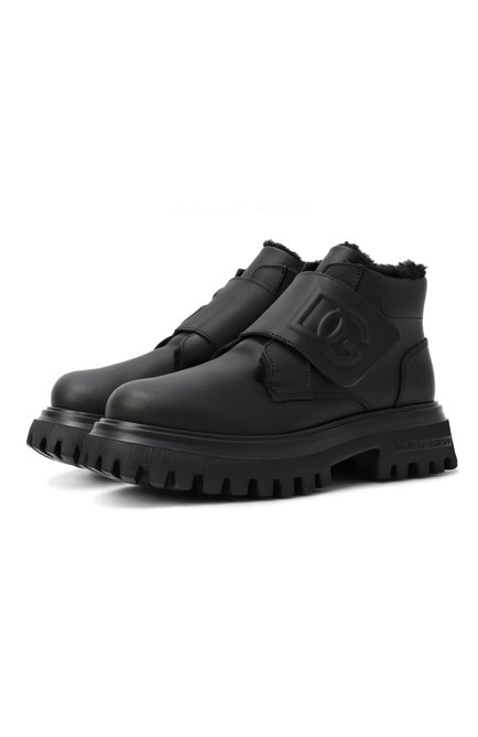 Кожаные ботинки DOLCE & GABBANA, арт. DA5230/A5660/37-38