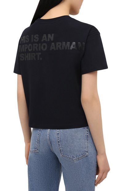 Хлопковая футболка EMPORIO ARMANI, арт. 3K2T7X/2J53Z, фото 4