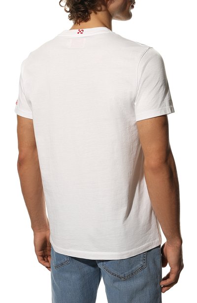 Хлопковая футболка MC2 SAINT BARTH, арт. STBM TSHIRT MAN/TSHM001/00796B, фото 4