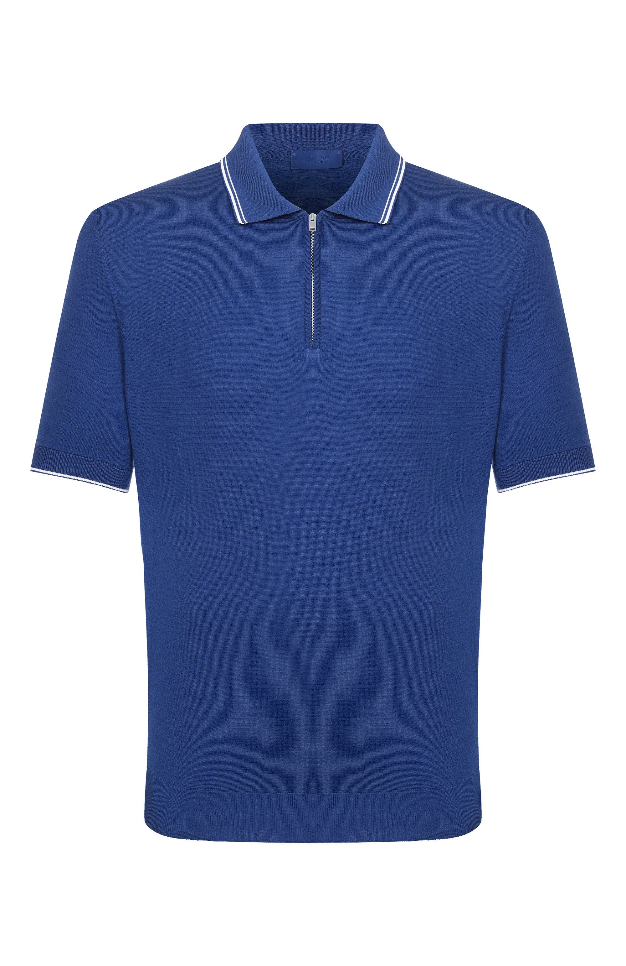 Поло из хлопка и шелка MVST, арт. M26.CSM.K425, фото 1