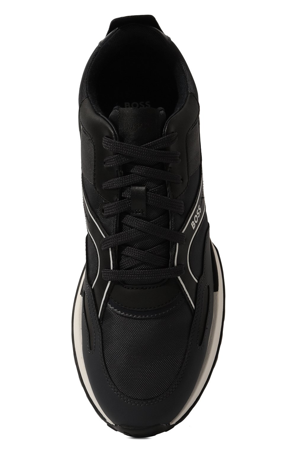 Комбинированные кроссовки BOSS, арт. 50487591, фото 6