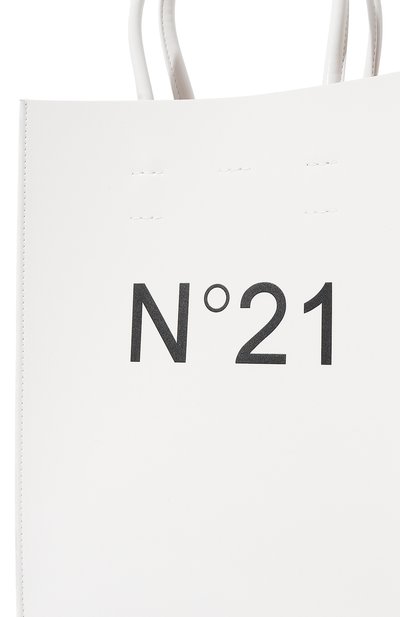 Сумка-тоут N21 белого цвета по цене 59250 руб., арт. 24IBP0178, фото 3 Сумка-тоут N21, арт. 24IBP0178, фото 3