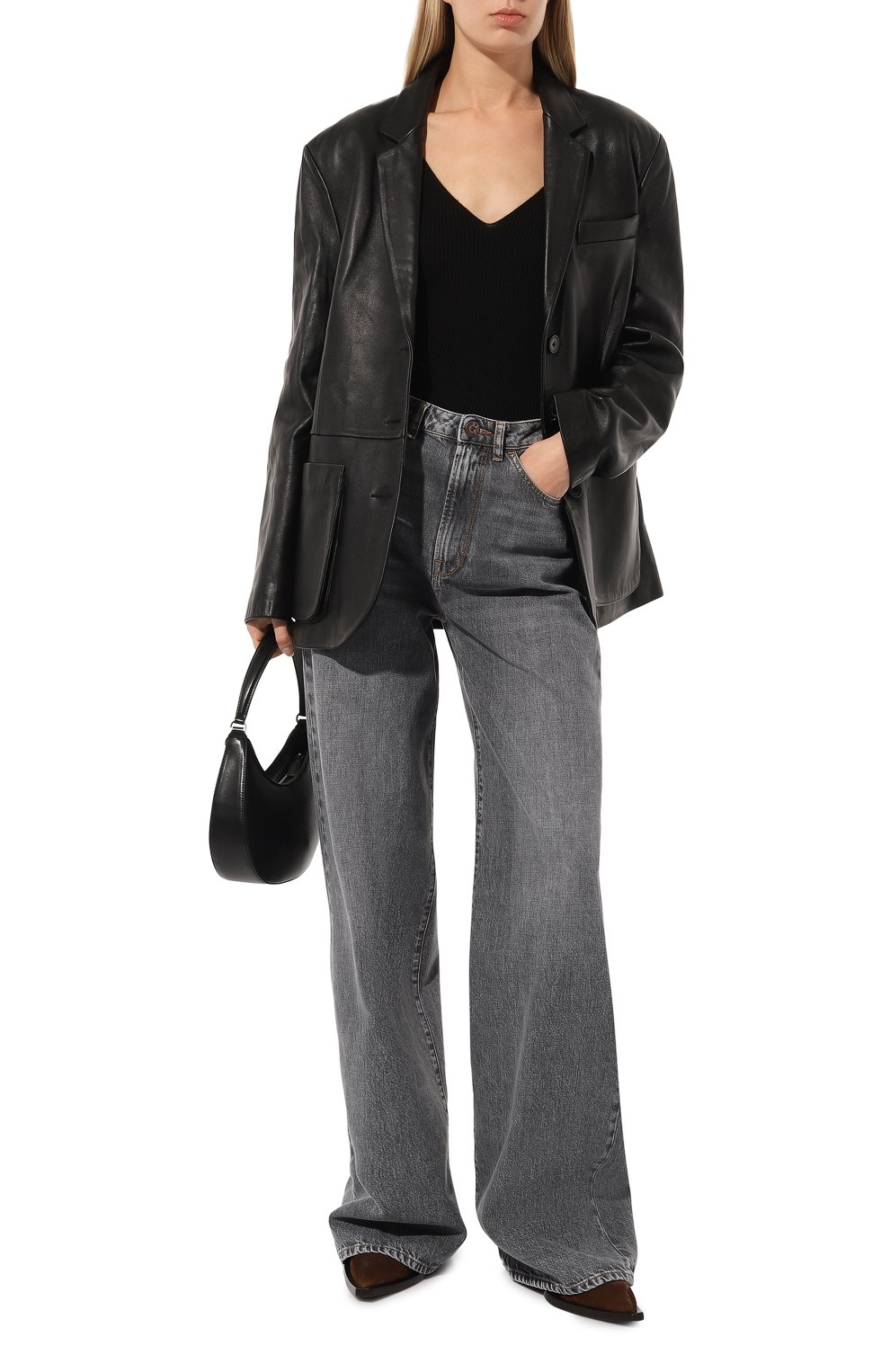 Кашемировый топ AND THE BRAND, арт. W24-TP025-1401-900, фото 2