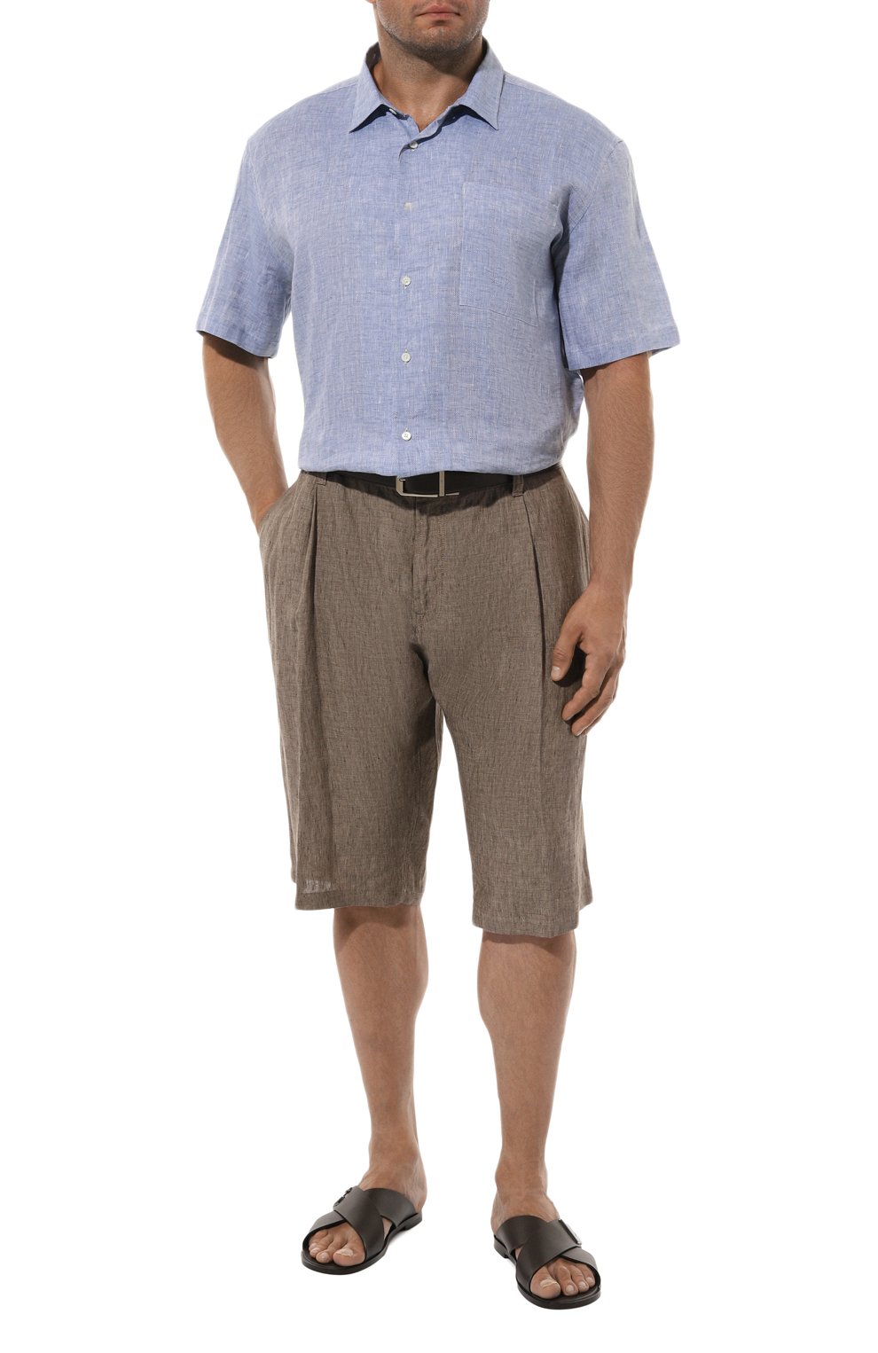 Льняные шорты STEFANO RICCI, арт. MFT4102120/L0005Q, фото 2