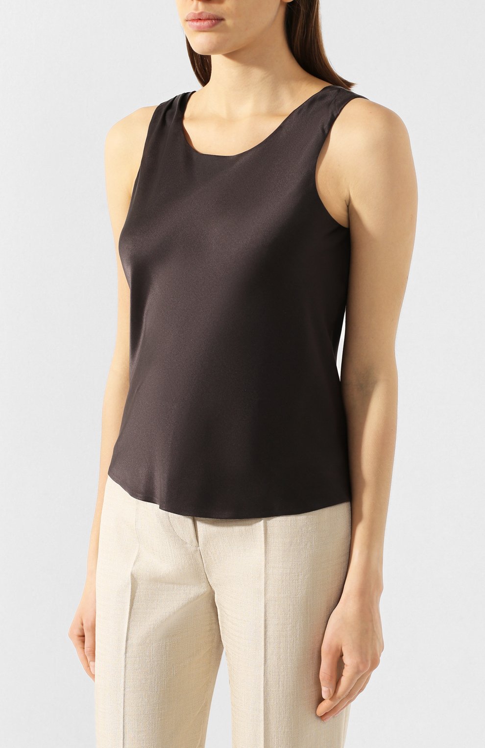 Шелковый топ GIORGIO ARMANI, арт. 0SHCKZ23/TZ487, фото 3