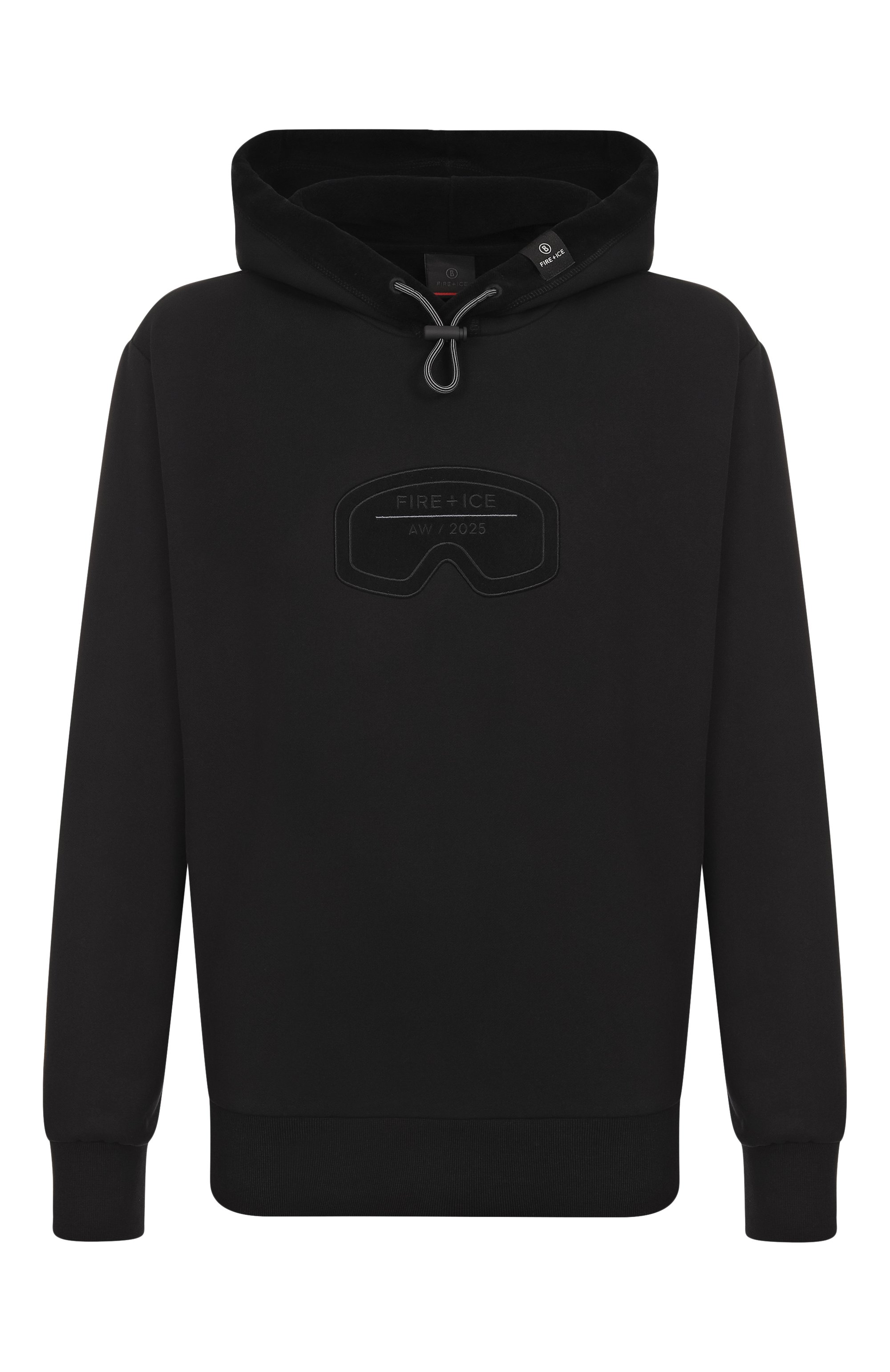 Хлопковое худи BOGNER FIRE+ICE черного цвета по цене 24200 руб., арт. 84318517, фото 1 Хлопковое худи BOGNER FIRE+ICE, арт. 84318517, фото 1