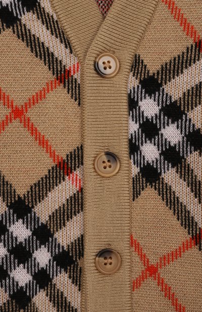 Шерстяной кардиган BURBERRY, арт. 8104300, фото 3