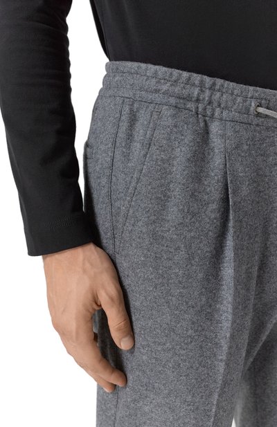 Шерстяные брюки CORNELIANI, арт. 264L19-2618801, фото 5