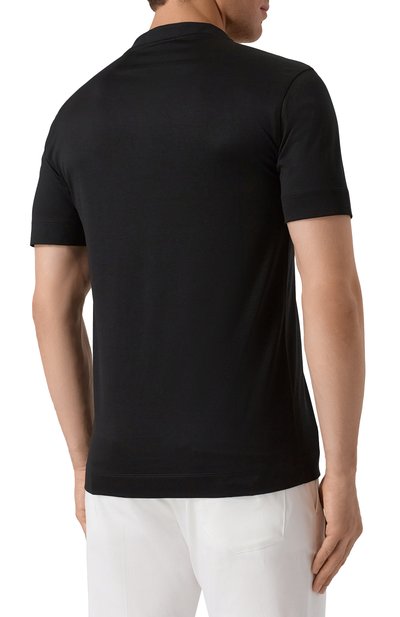 Футболка из лиоцелла и хлопка EMPORIO ARMANI, арт. EM002947/AF10761, фото 4