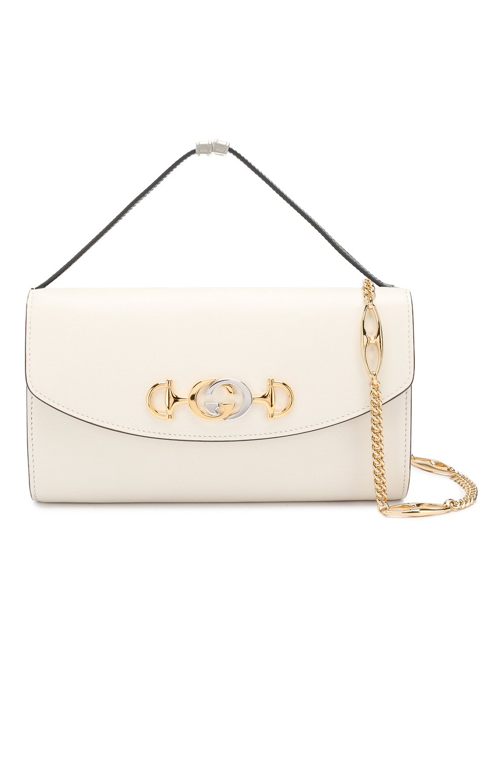 グッチGucciズゥミズゥミ ホワイト レザー 569712 E029405831 Женская белая сумка gucci zumi small GUCCI купить в интернет