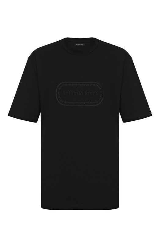 Футболка Stefano Ricci MNH6104940/803 Чёрный MNH6104940/803