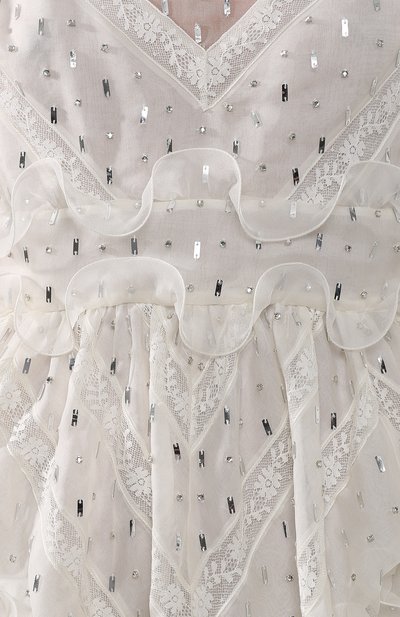 Шелковое платье VALENTINO, арт. QB2VD7Q01C8, фото 5