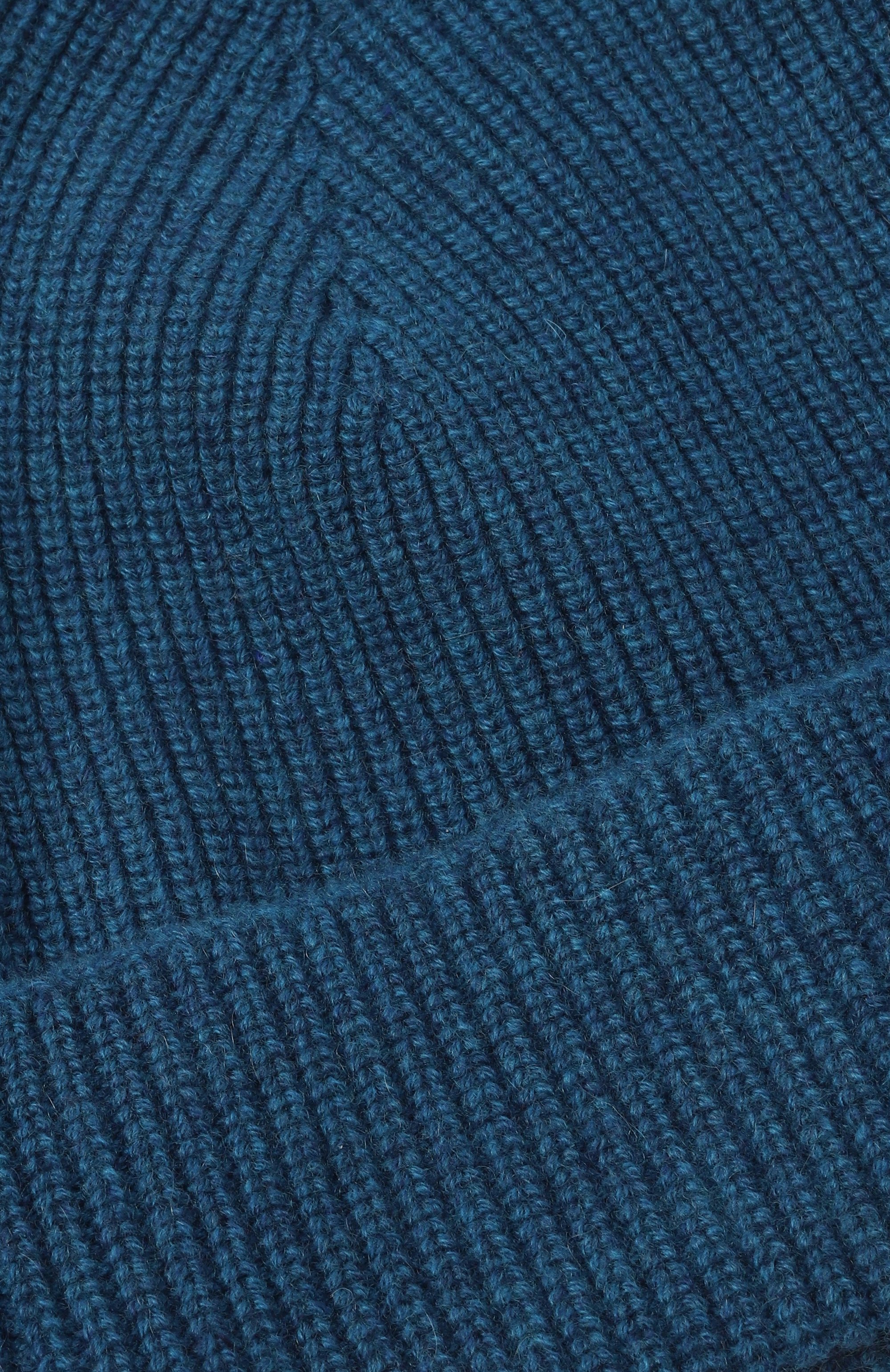 Кашемировая шапка ZEGNA темно-бирюзового цвета по цене 51800 руб., арт. BNI/UEAT01A8, фото 3 Кашемировая шапка ZEGNA, арт. BNI/UEAT01A8, фото 3