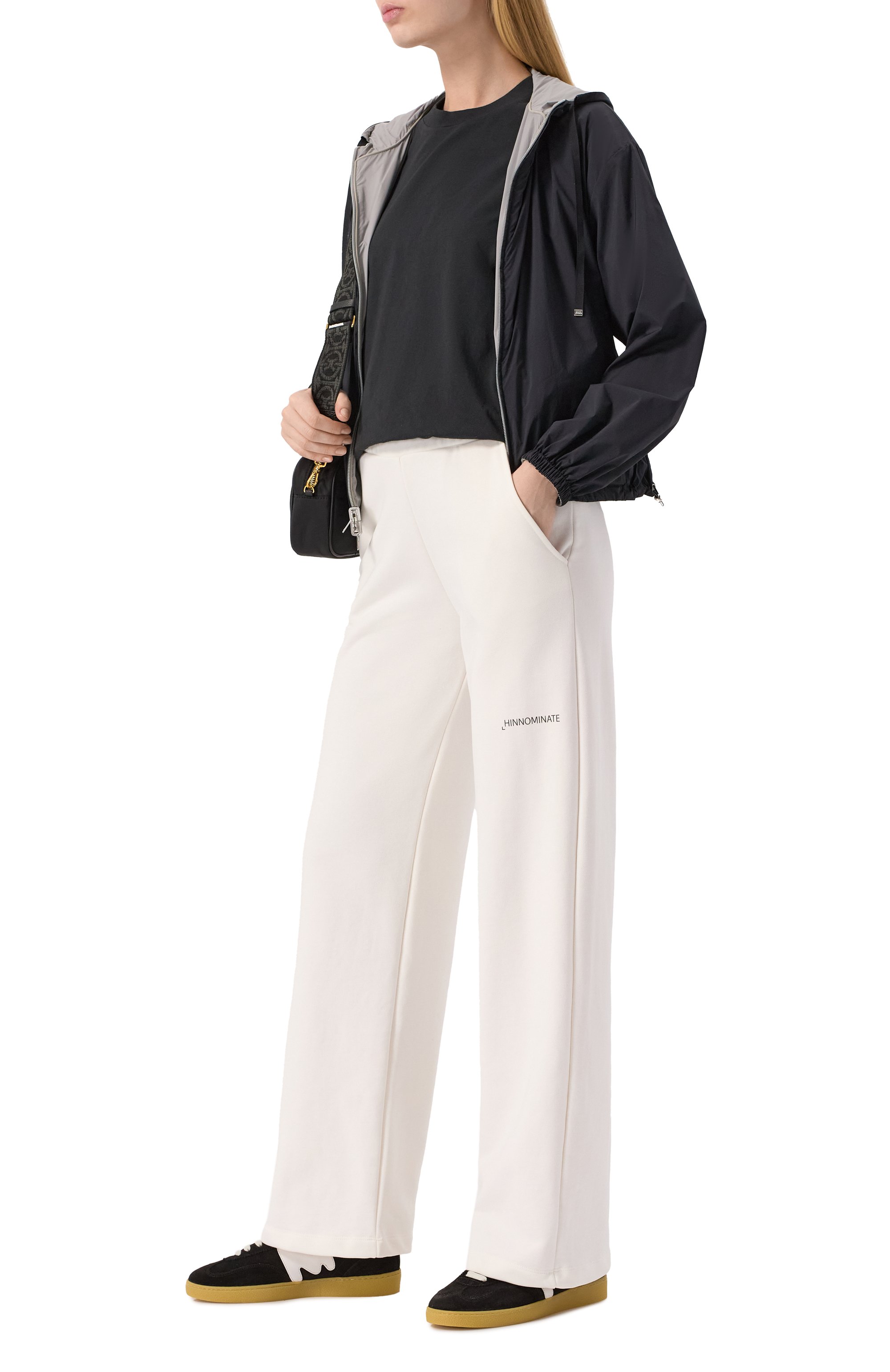 Хлопковые брюки HINNOMINATE, арт. HMABW01421, фото 2